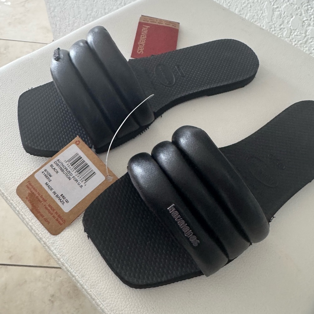 Havaianas Black Women's Sandals 9/10
